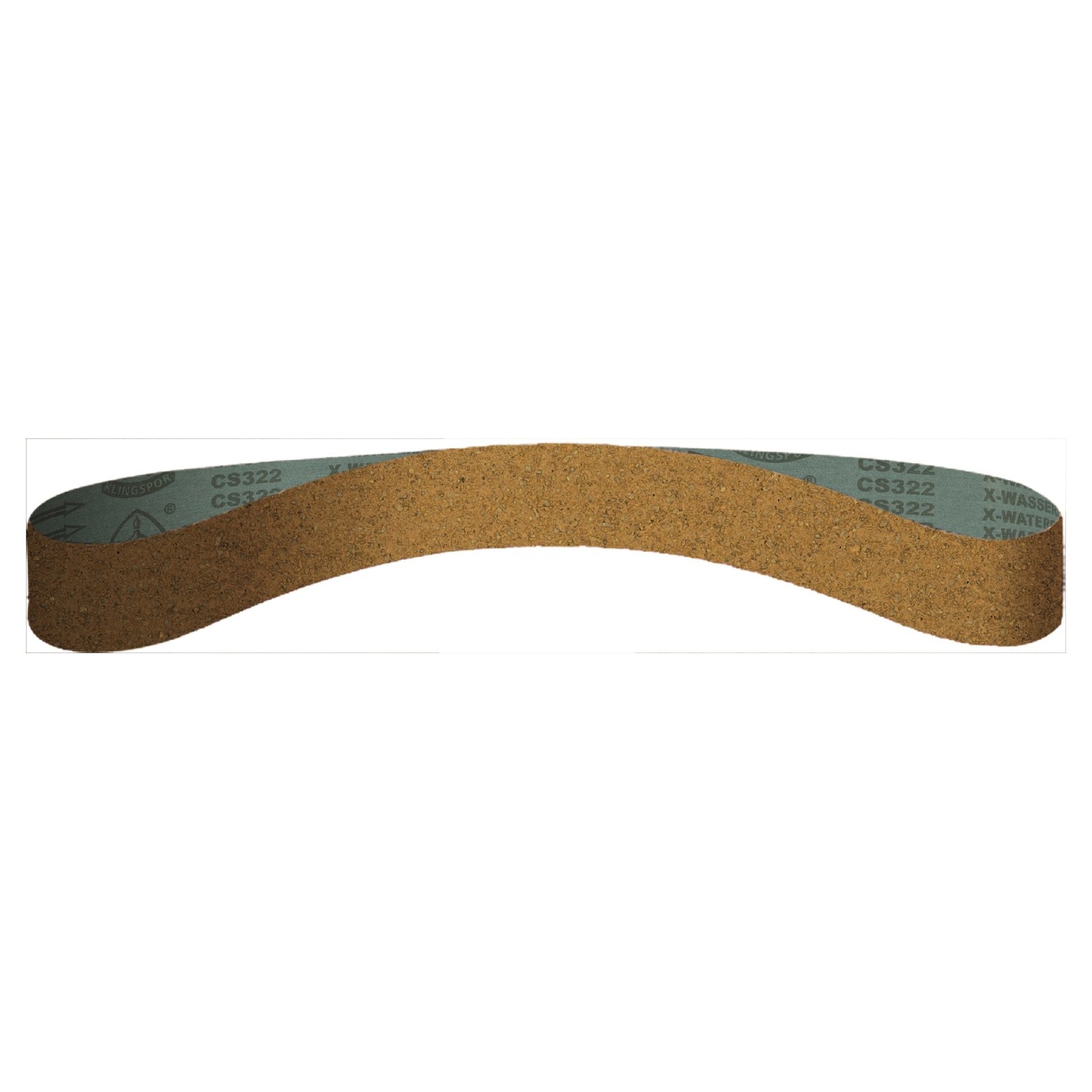 Polishing Belt Klingspor 55830 Waterproof Cork Polishing Belt 1-1/8 Inch x 21 Inch