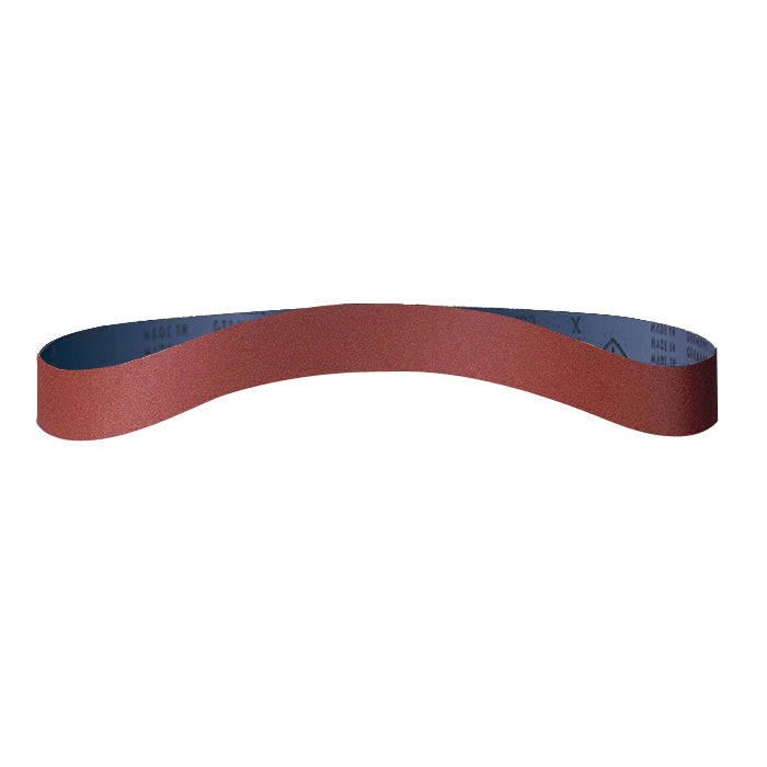 File Belts Klingspor 302816 3/4 Inch x 18 Inch Sanding Belt 120 Grit CS412Y Aluminum Oxide Y Polyester Backing Wet/Dry Closed Coat