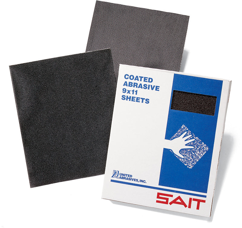 Plain Backing Sait 84056 3-5/16 Inch X 50Yd 80 Grit Silicon Carbide Drywall Paper Roll