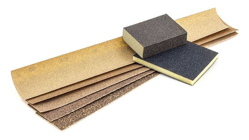 Abrasive Sponges Sait 86360 2-1/2 Inch X 3-3/4 Inch X 1 Inch Hi-Density Sanding Sponge 180 Grit