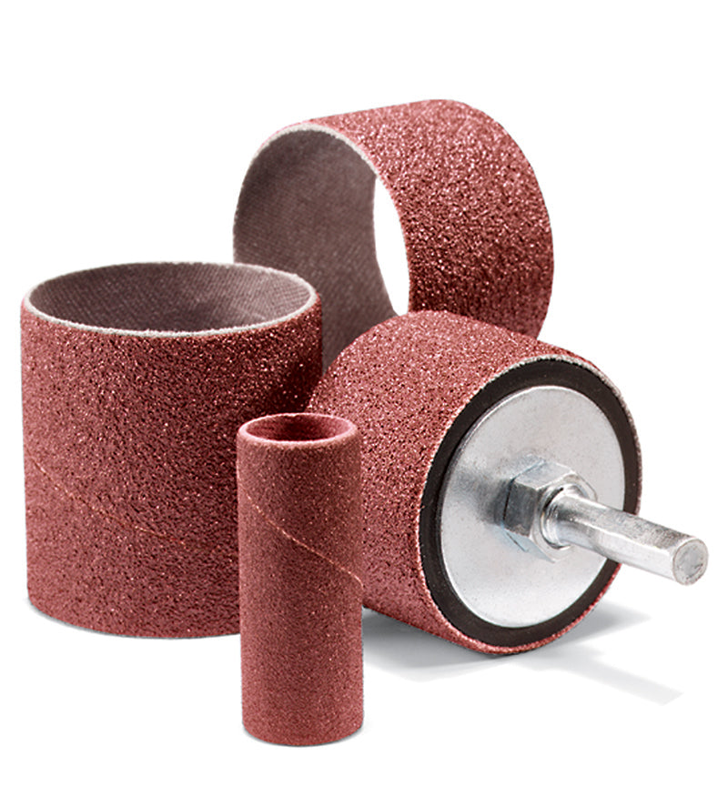 Spiral Bands Sait 42018 3/4 Inch X 1 Inch Aluminum Oxide 80 Grit Spiral Band
