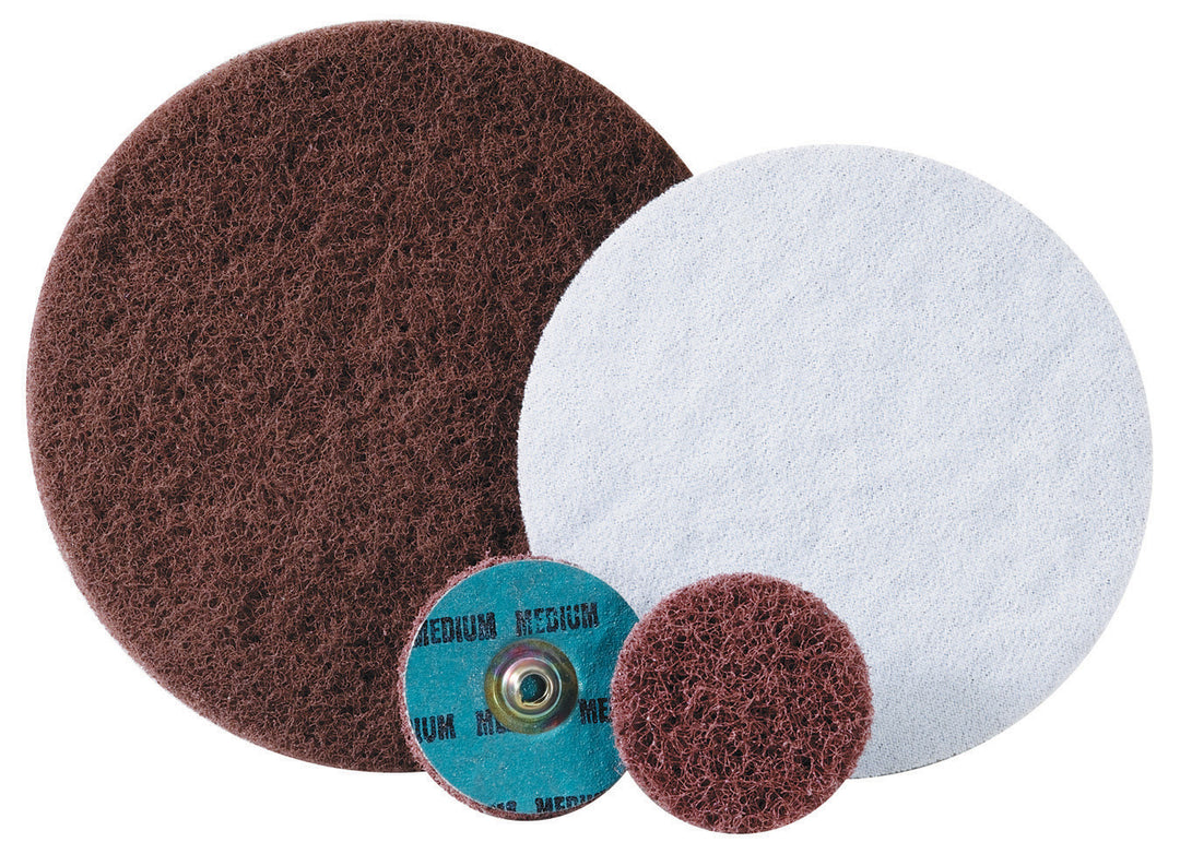 Non-woven Discs Sait 77395 Sand-Light Disc Hook & Loop 6 Inch Very Fine Thick