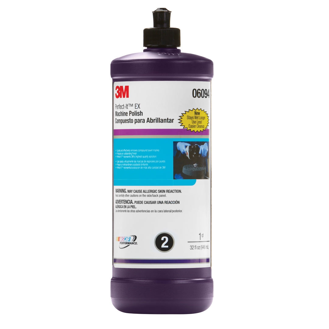 3M 06094 3M Perfect-It EX Machine Polish 06094, 1 qt (32 fl oz/946 mL) 3M 7100068200
