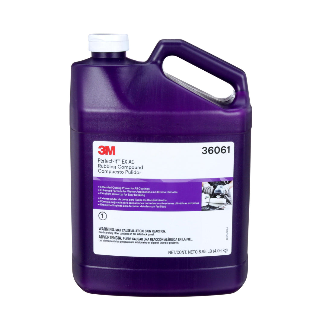 Compounds 3M 36061 Perfect-It Ex Rubbing Compound 36061 1 Gallon (3.78 L)