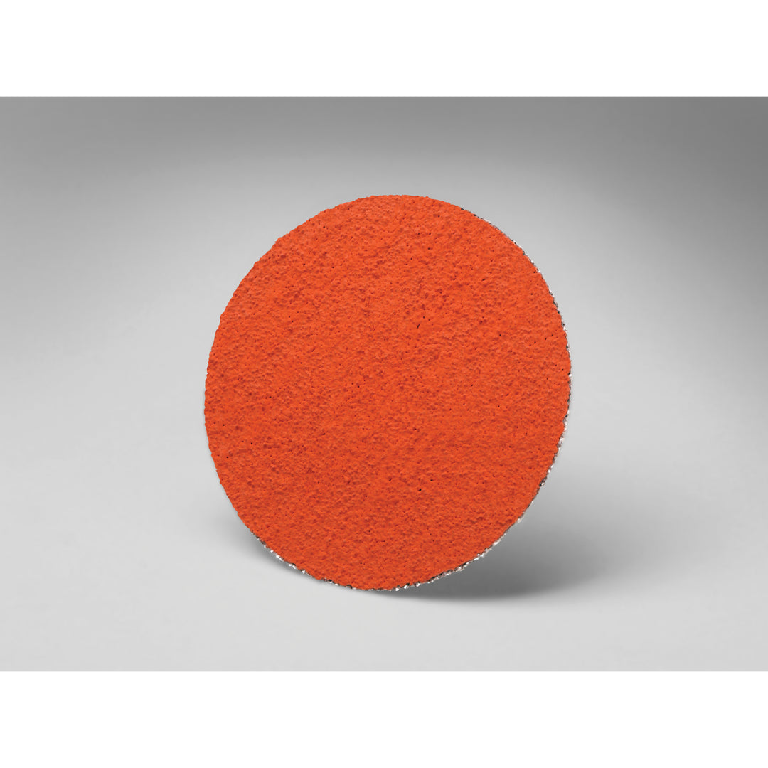 Type R Discs 3M AB50254 2 Inch Quickchange Orange Roloc TR Cloth Disc 80 Grit 777F Ceramic Alumina YF-Weight