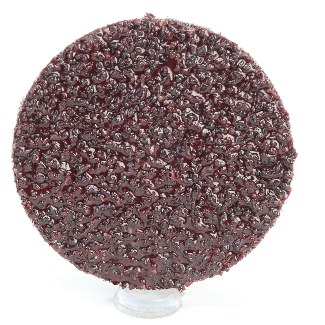 Type R Discs 3M AB11000 2 Inch Quickchange Black Roloc TR Cloth Disc 24 Grit 361F Aluminum Oxide YF-Weight