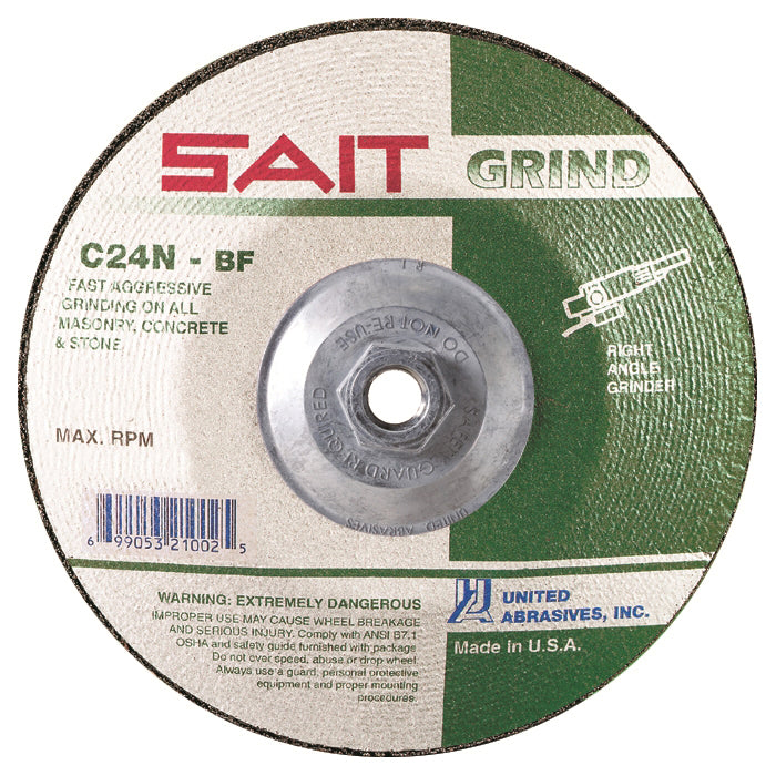 Type 27 Depressed Centre Sait 20161 Type 27 4-1/2 X 1/4 X 5/8-11C24