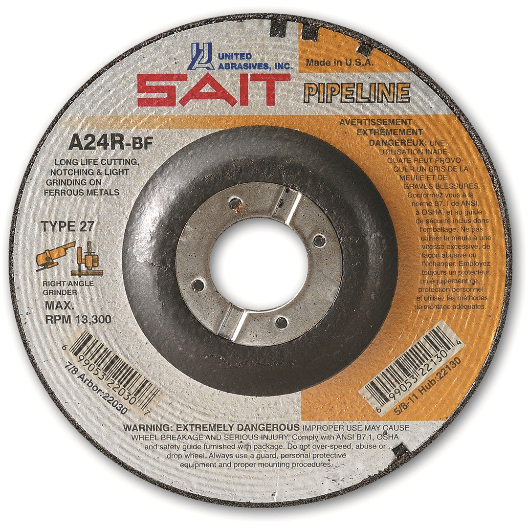Type 27 Depressed Centre Sait 22015 Type 27 4 X 1/8 X 5/8 Pipe