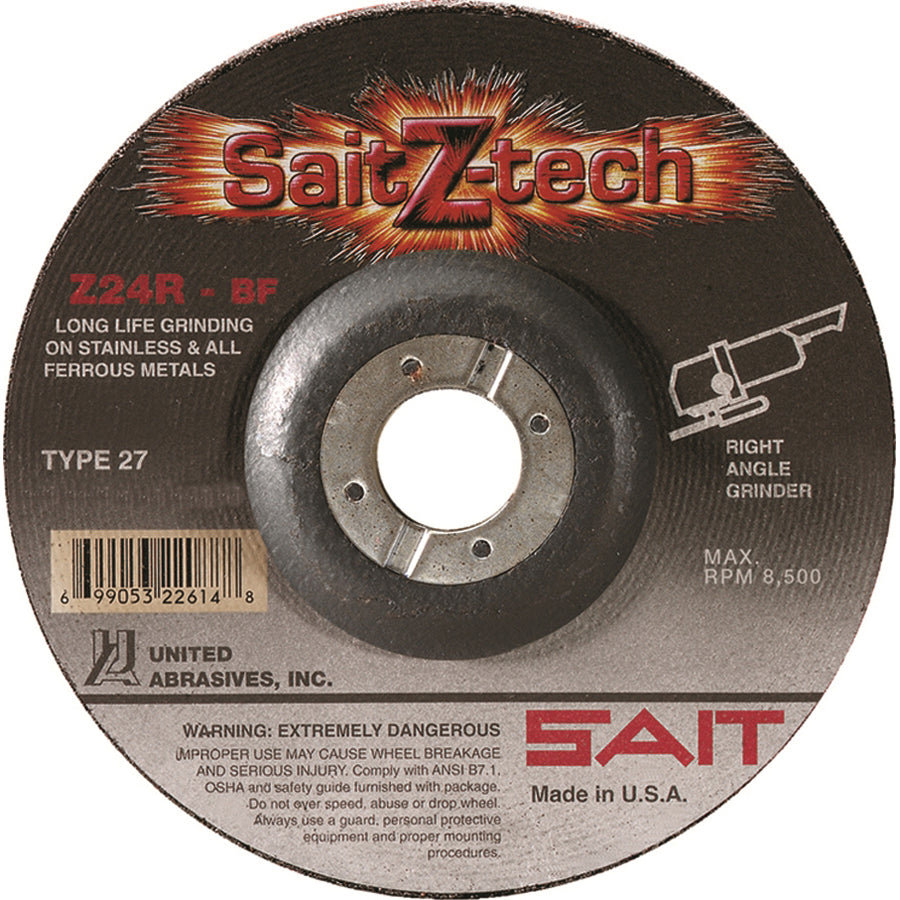 Type 27 Depressed Centre Sait 22600 Type 27 4-1/2 X 1/4 X 7/8 Z-Tech