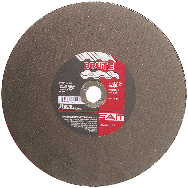 Type 01 Straight Wheels Sait 23452 Type 1 14 X 1/8 X 1 Brute
