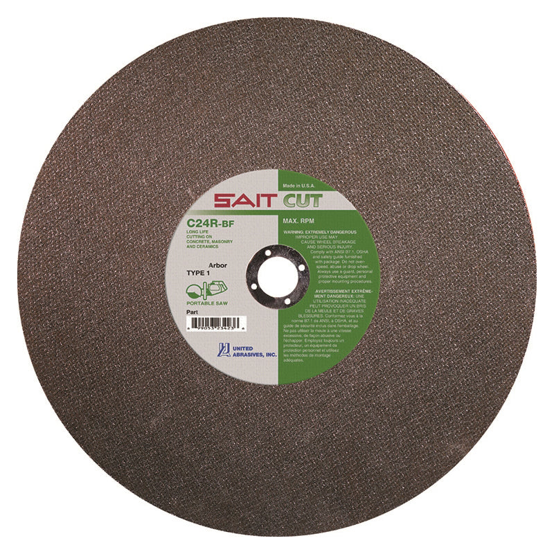 Type 01 Straight Wheels Sait 23461 Type 1 16 X 1/8 X 1 C24