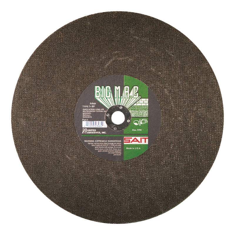 Type 01 Straight Wheels Sait 23462 Type 1 12 X 1/8 X 20mm Big M.A.C.