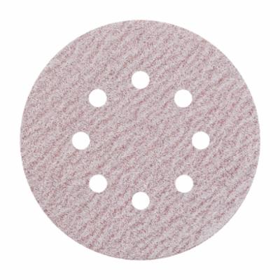 Velcro Discs Sait 37542 5 Inch X Vacuum - 8 holes 4S Aluminum Oxide 400 Grit Velcro Paper Disc