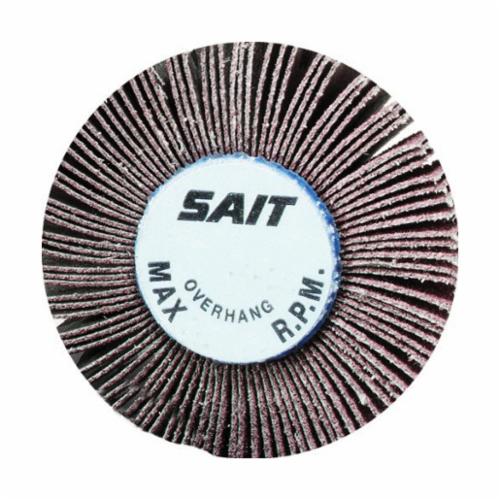 Shank Mount Wheels Sait 71059 2-1/2 Inch X 1 Inch X 1/4 Inch - 20 240 Grit Shank Mounted Flap Wheel