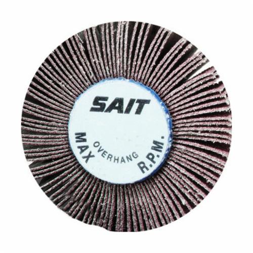 Shank Mount Wheels Sait 71081 3 Inch X 1 Inch X 1/4 Inch - 20 80 Grit shank mounted Flap wheel