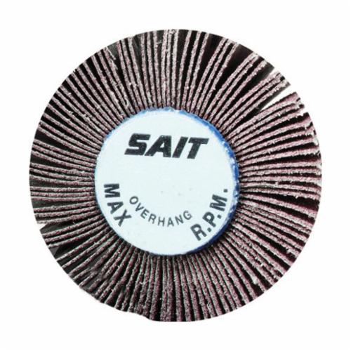 Shank Mount Wheels Sait 74060 2-1/2 Inch X 1 Inch X 1/4 Inch 60 Grit Shank Mounted Flap Wheel