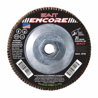 Type 29 Flexible Sait 71278 7 Inch X 5/8 Inch - 11 Type 29 60 Grit Encore Z Zirconia Alumina Flap Disc