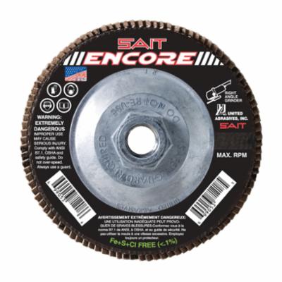 Type 29 Flexible Sait 71281 7 Inch X 5/8 Inch - 11 Type 29 120 Grit Encore Z Zirconia Alumina Flap Disc