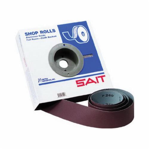 Plain Backing Sait 81005 1 Inch X 50Yd 100 Grit Da-F Aluminum Oxide Handy Cloth Roll