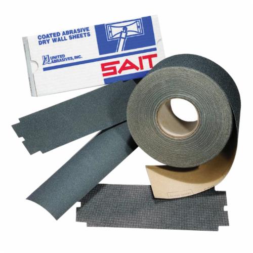 Dry Wall Sheets Sait 84067 3-5/16 Inch X 11 Inch Aluminum Oxide 100 Grit Drywall Plain Non-Vacuum Abrasive Paper Strip