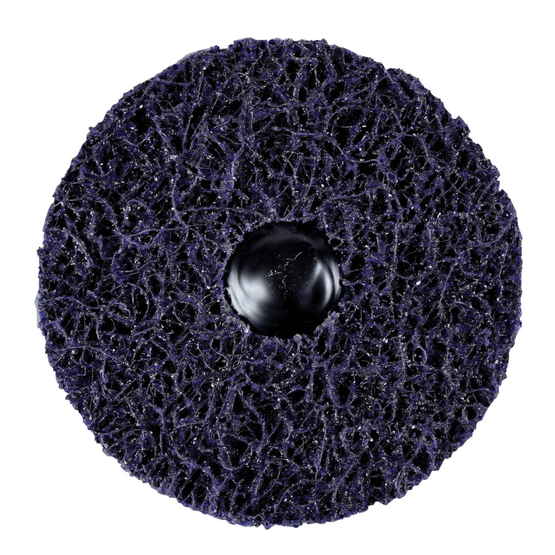 3M SB21552 Scotch-Brite Roloc + Clean And Strip xt Pro Disc, Tr+, S Extra-Coarse, 4 in x 0.5 in (10.16 cm x 1.27 cm) Sb21552