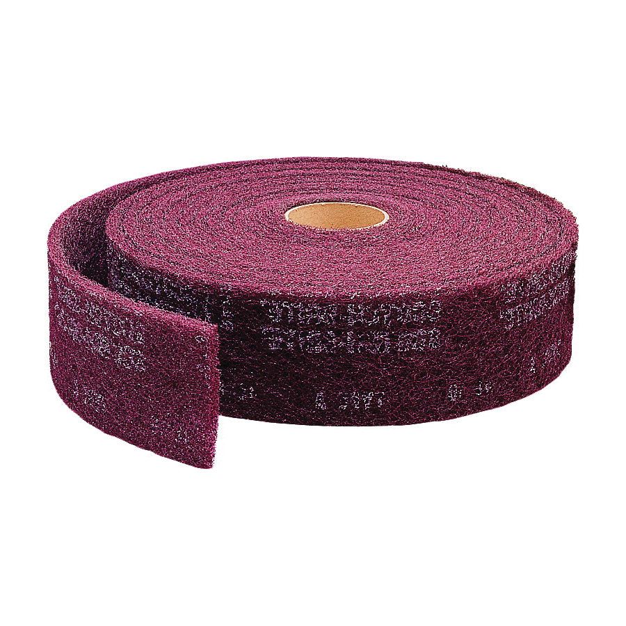 Non-woven Rolls 3M SB28175 Scotch-Brite Production Clean & Finish Roll 4 in x 30 Ft A Very Fine
