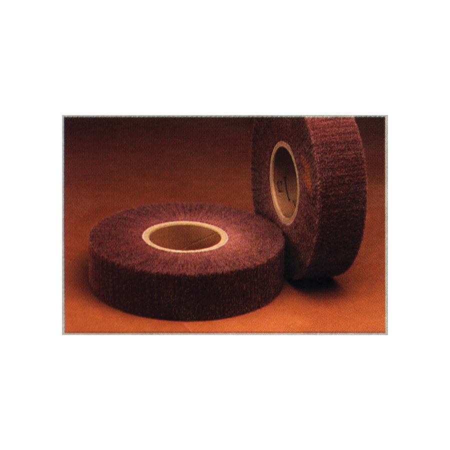 3M SB01167 Scotch-Brite 1INx8INx3200rpm maroon center-hole Finishing Flap Brush 3M 7010365885