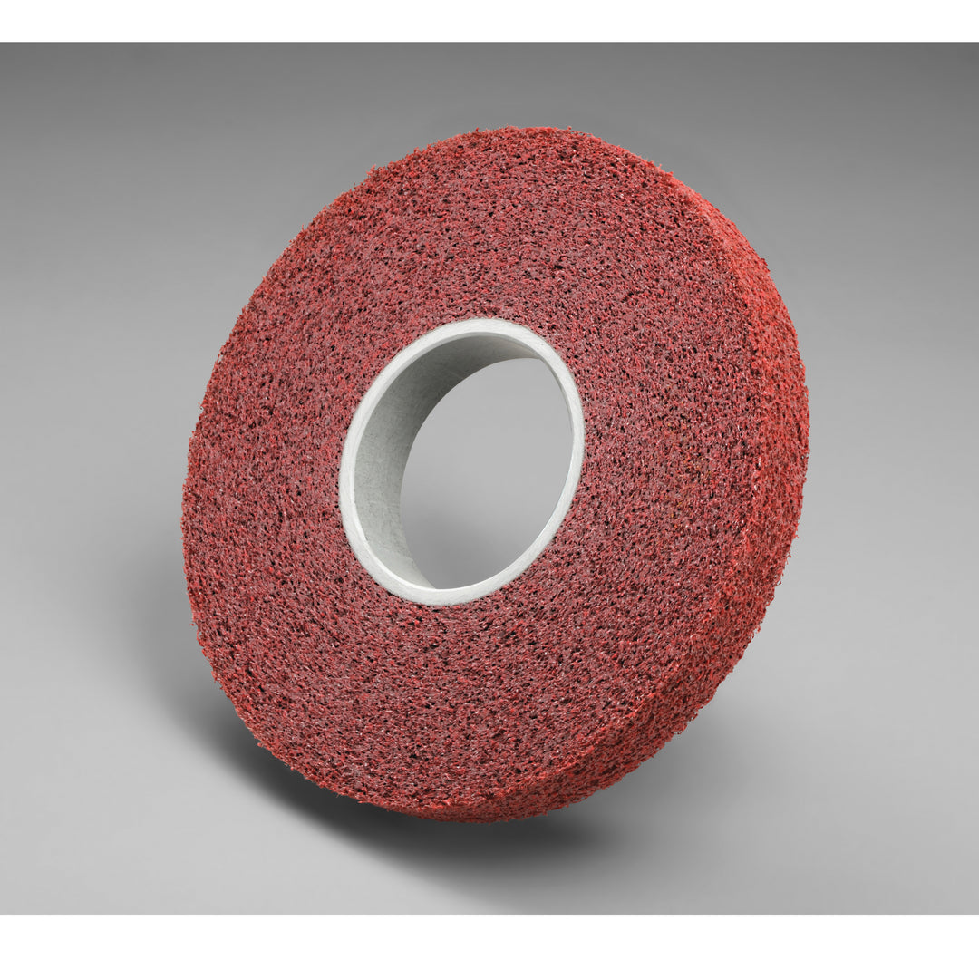 3M SB01875 Scotch-Brite Metal Finishing Wheel, 8 in x 2 in x 3 in 4A Crs, Sb01875