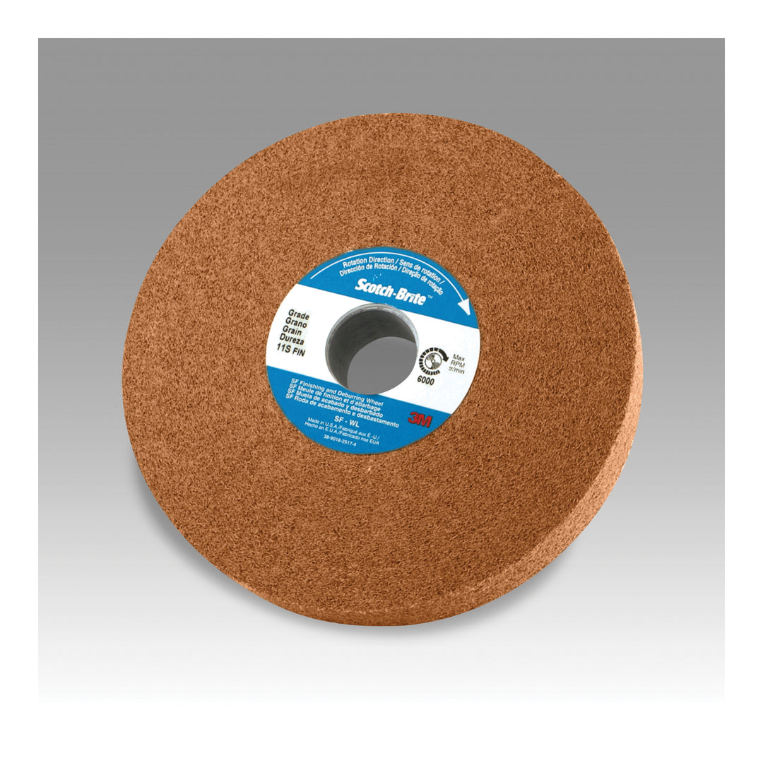 3M SB03263 Scotch-Brite Cut And Polish Wheel, 6 in x 1 in x 1 in 7A Crs, Sb03263