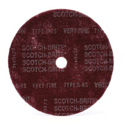 3M SB00046 Scotch-Brite High Strength Disc, 12 in x 1-1/4 in, A Vfn, Sb00046