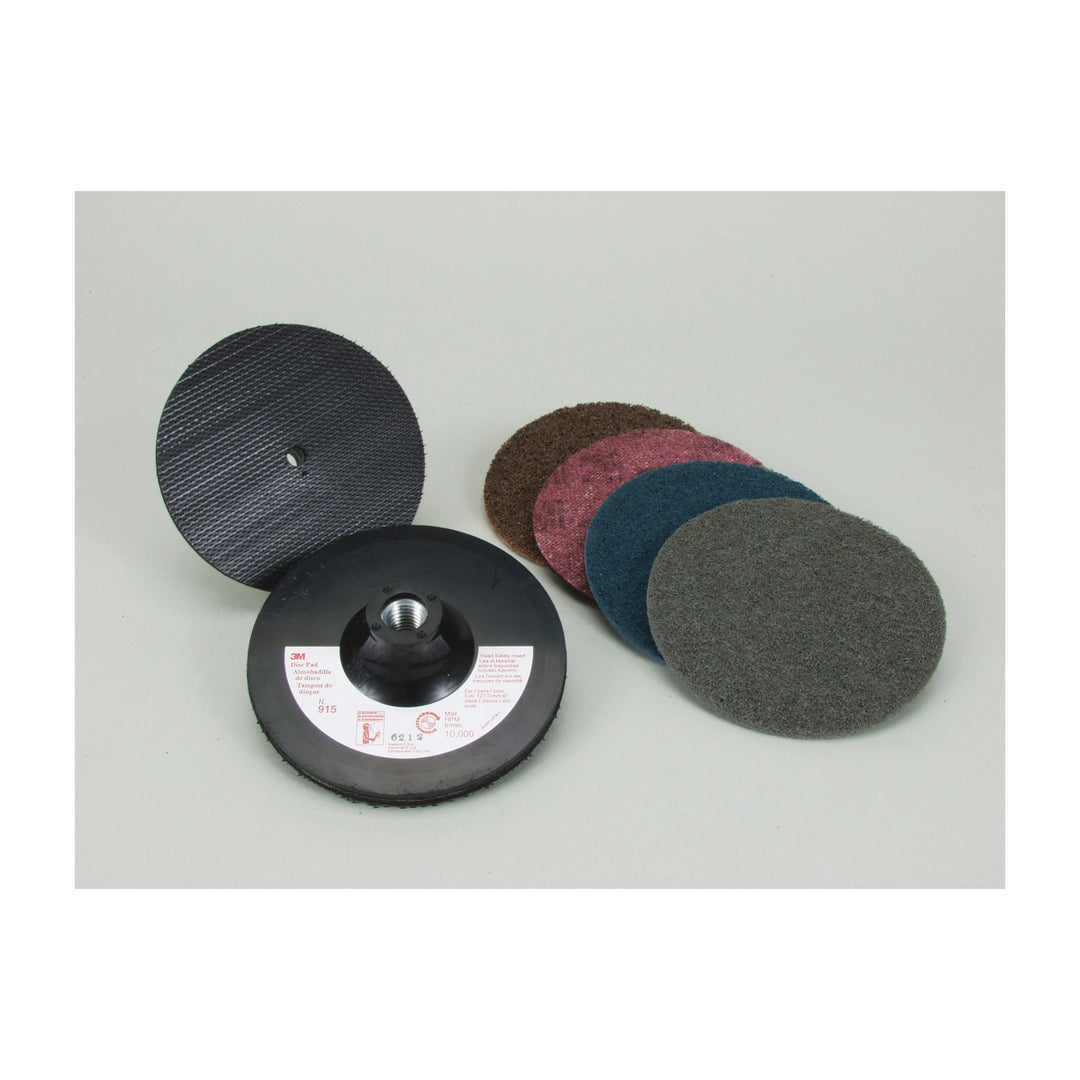 Non-woven Discs 3M AB08713 Scotch-Brite Surface Conditioning Disc Pack 915S 5 in