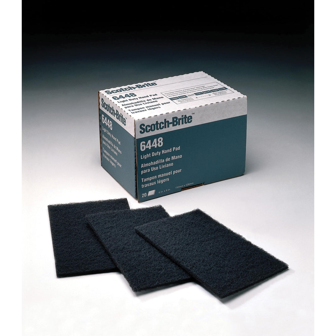 Non-woven Pads 3M SB16555 Non-Woven Pads Scotch-Brite 6448 Light Duty Case 6x9