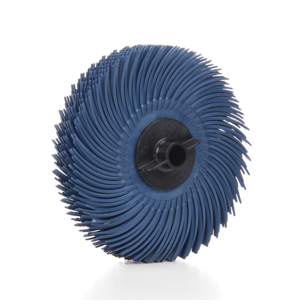 Bristle Discs 3M SB30129 Radial Bristle Disc RB-ZB Thin Bristle 3 Inch x 3/8 Inch (400 Grit)