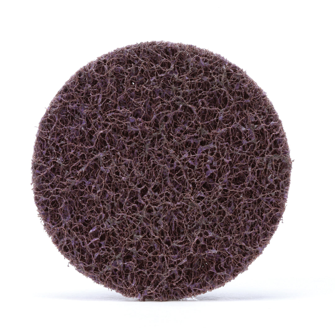 Roloc 3M SB64206 Non-Woven Quick Change Discs Roloc Surface Conditioning Scotch-Brite Blend & Finish A Medium 3 Inch