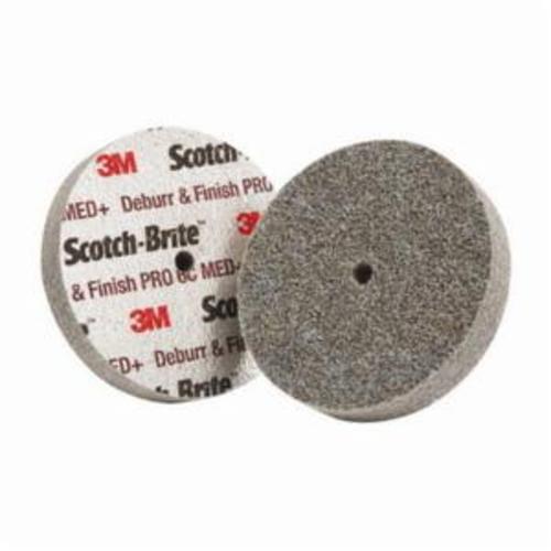 3M SB65005 Scotch-Brite Deburr And Finish Pro Unitized Wheel, 3 in x 1 in x 1/4 in 6C Med+, Sb65005