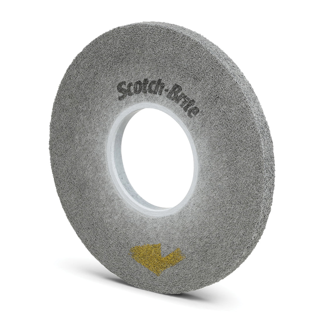 3M SB94927 Scotch-Brite Exl Pro Deburring Wheel, 8 in x 1/2 in x 3 in 10S Fin, Sb94927
