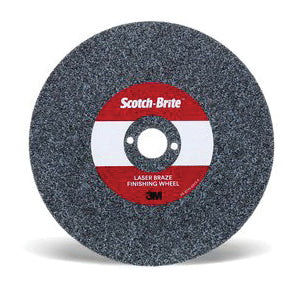 3M SB45755 Scotch-Brite Laser Braze Finishing Wheel 8 in x 3.0mm x 1 in 10 per case 3M SB45755