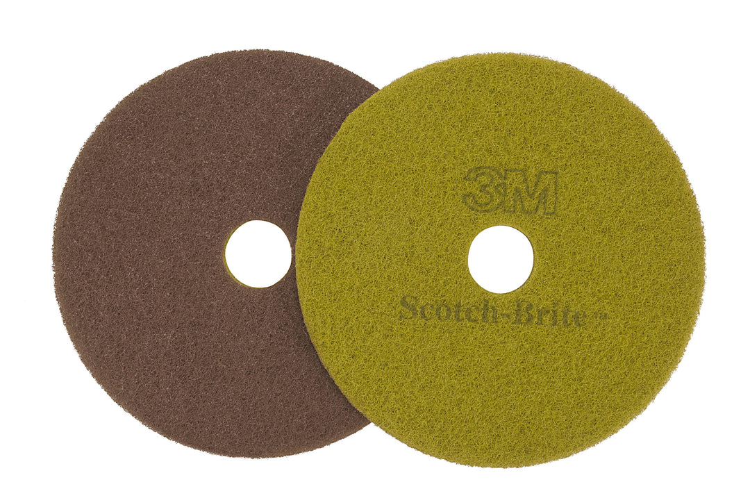 Non-woven Floor Pads 3M F-SIENNA-20 Scotch-Brite Sienna Diamond Floor Pad Plus 20 in (508 mm)
