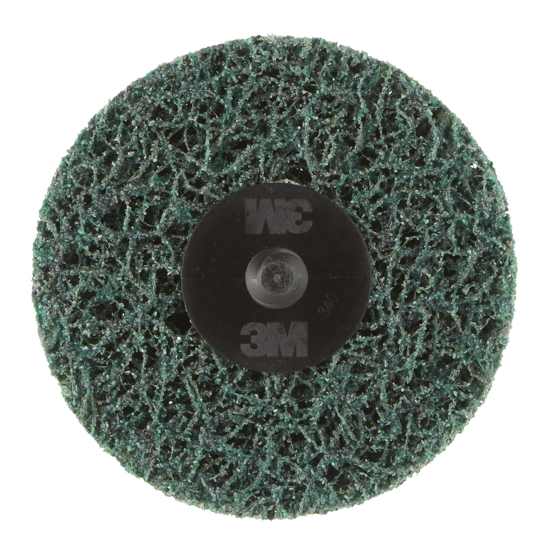 3M 7100258624 Scotch-Brite Roloc Clean and Strip XT Pro Extra Cut Disc XC-DR A/O Extra Coarse TR 3 in (76.2 mm) 25/Case 3M 7100258624