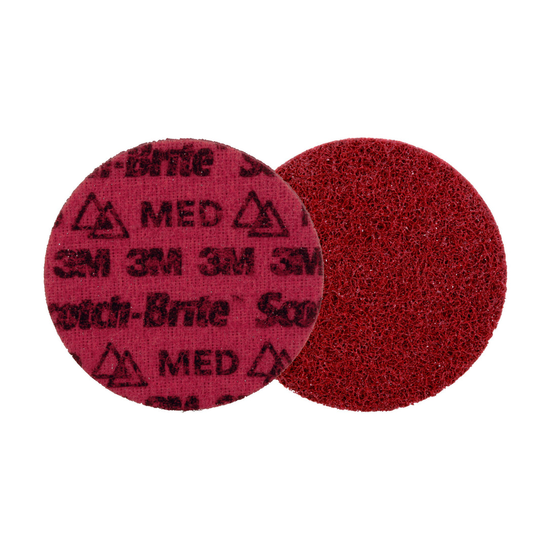 3M AB9264 Scotch-Brite Precision Surface Conditioning Disc PN-DH Medium 4 in x NH (101.6 mm x NH) 100/Case 3M 7100263230