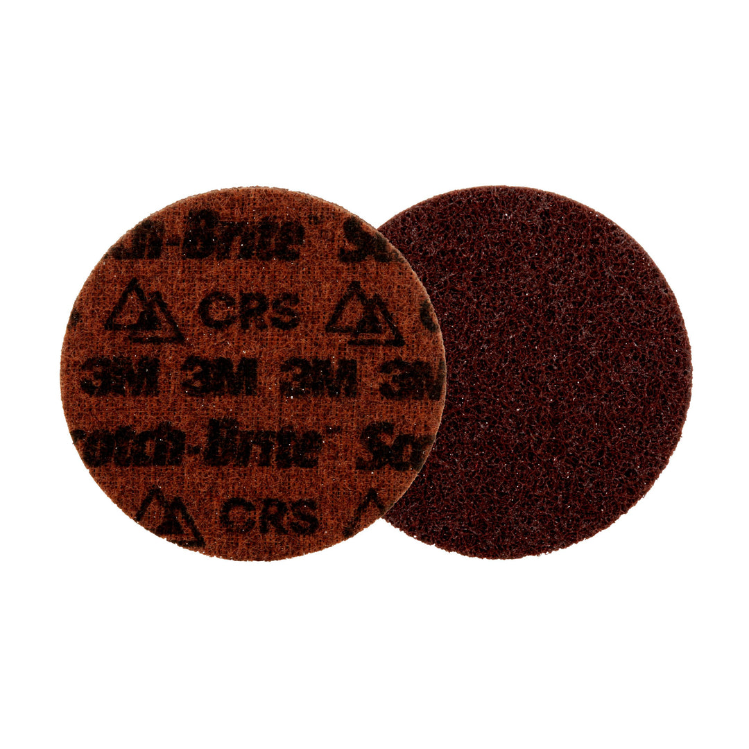 3M AB9253 Scotch-Brite Precision Surface Conditioning Disc PN-DH Coarse 4-1/2 in x NH (114.3 mm x NH) 50/Case 3M 7100263903