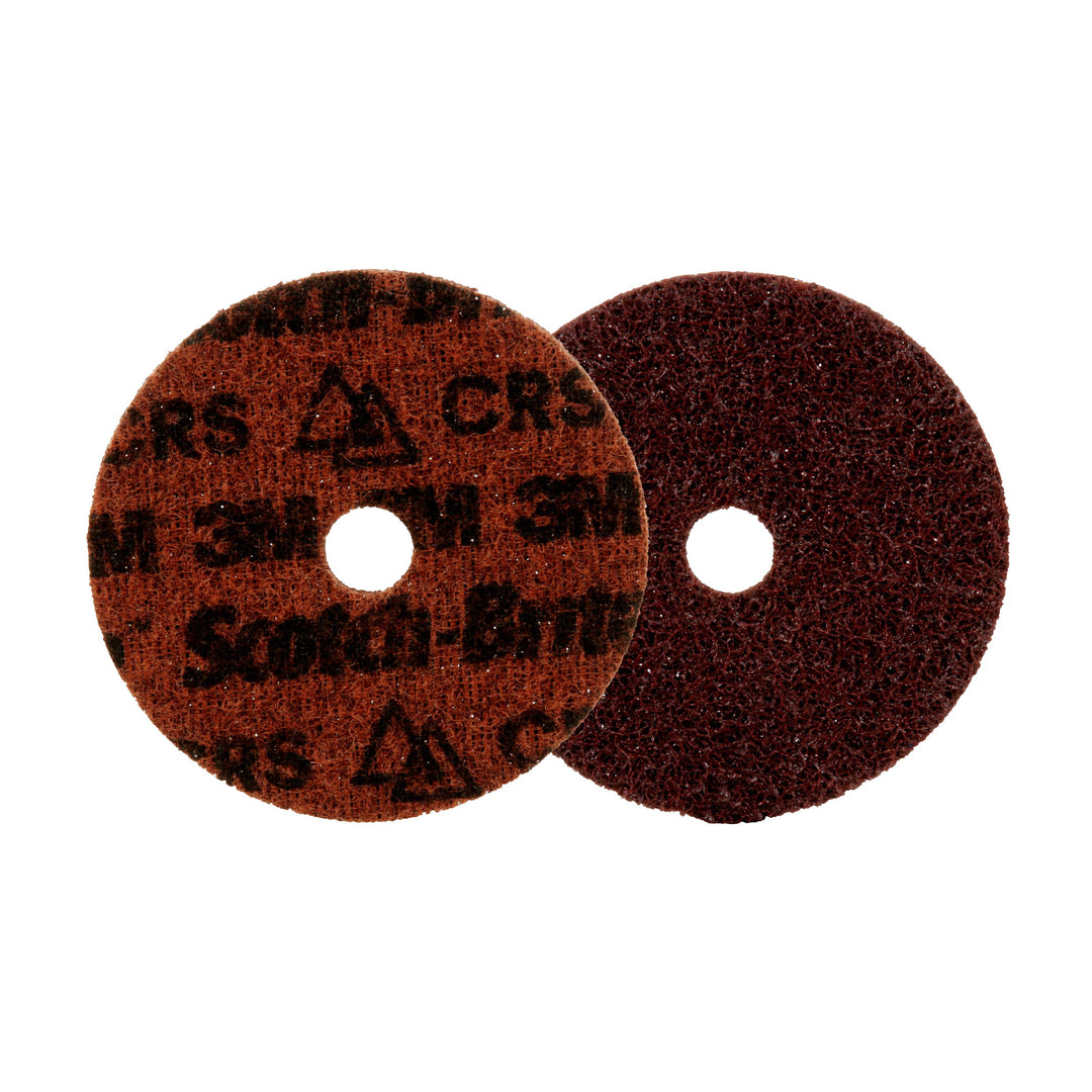3M AB9228 Scotch-Brite Precision Surface Conditioning Disc PN-DH Coarse 4 in x 5/8 in (101.6 mm x 15.875 mm) 100/Case 3M 7100263650