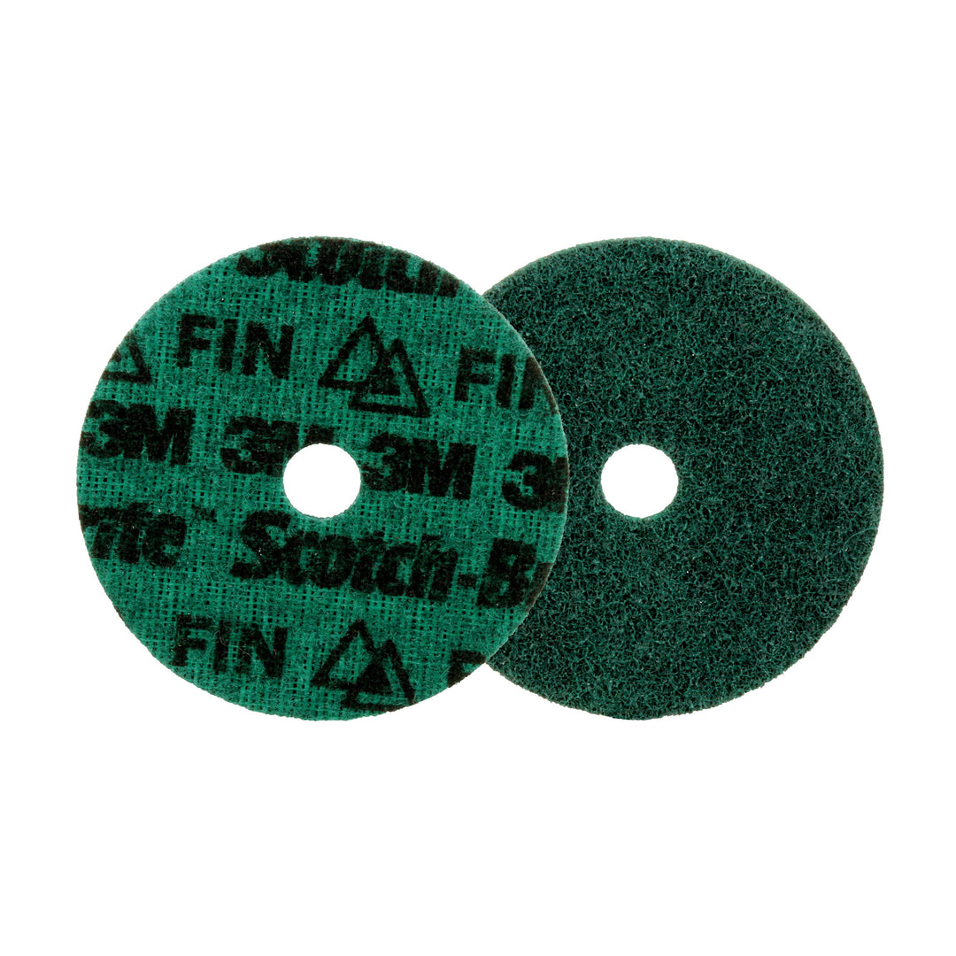3M AB9230 Scotch-Brite Precision Surface Conditioning Disc PN-DH Fine 4 in x 5/8 in (101.6 mm x 15.875 mm) 100/Case 3M 7100263651