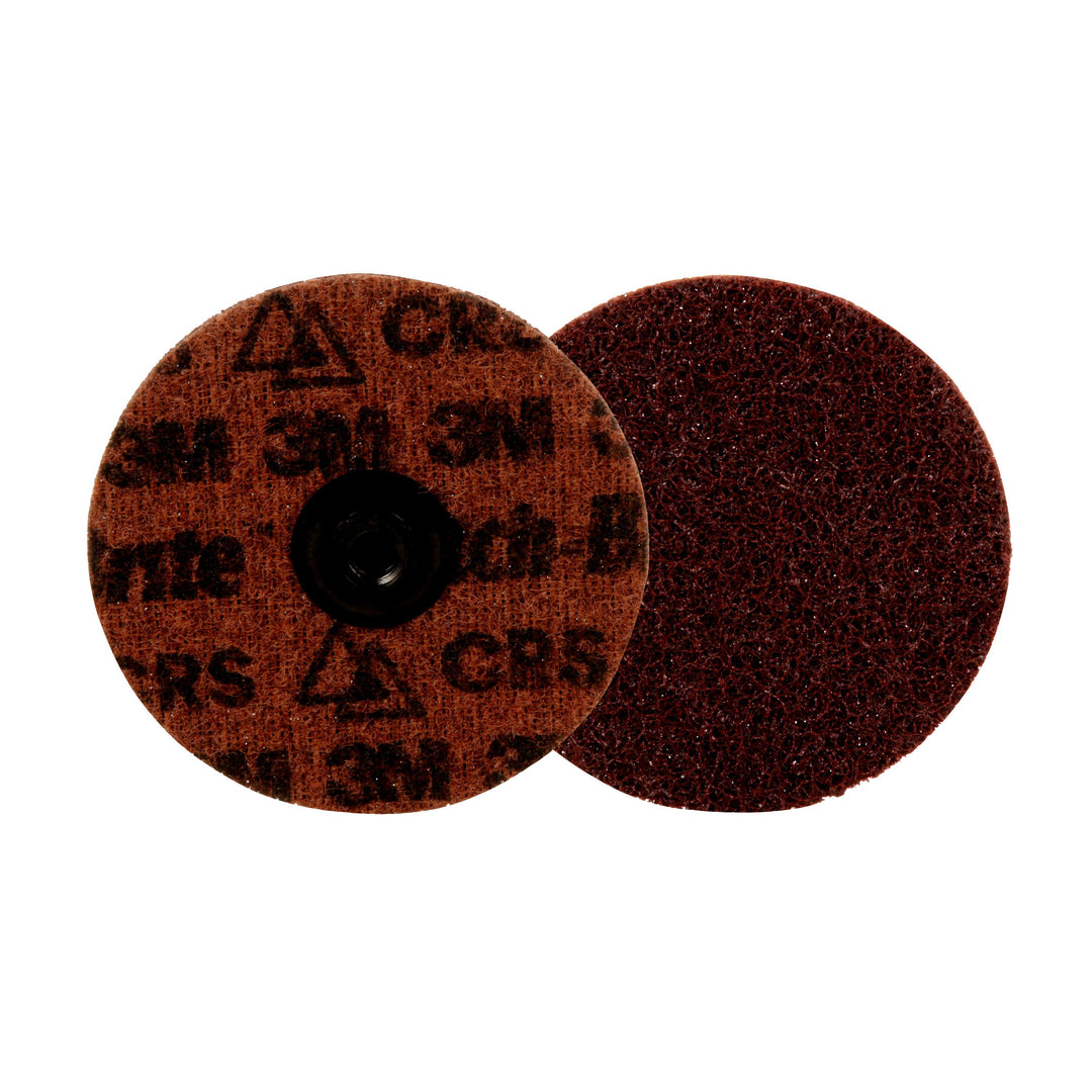 3M AB9182 Scotch-Brite Roloc Precision Surface Conditioning Disc PN-DS Coarse TS 4 in (101.6 mm) 25/Inner 100/Case Dispenser Pack 3M 7100263881
