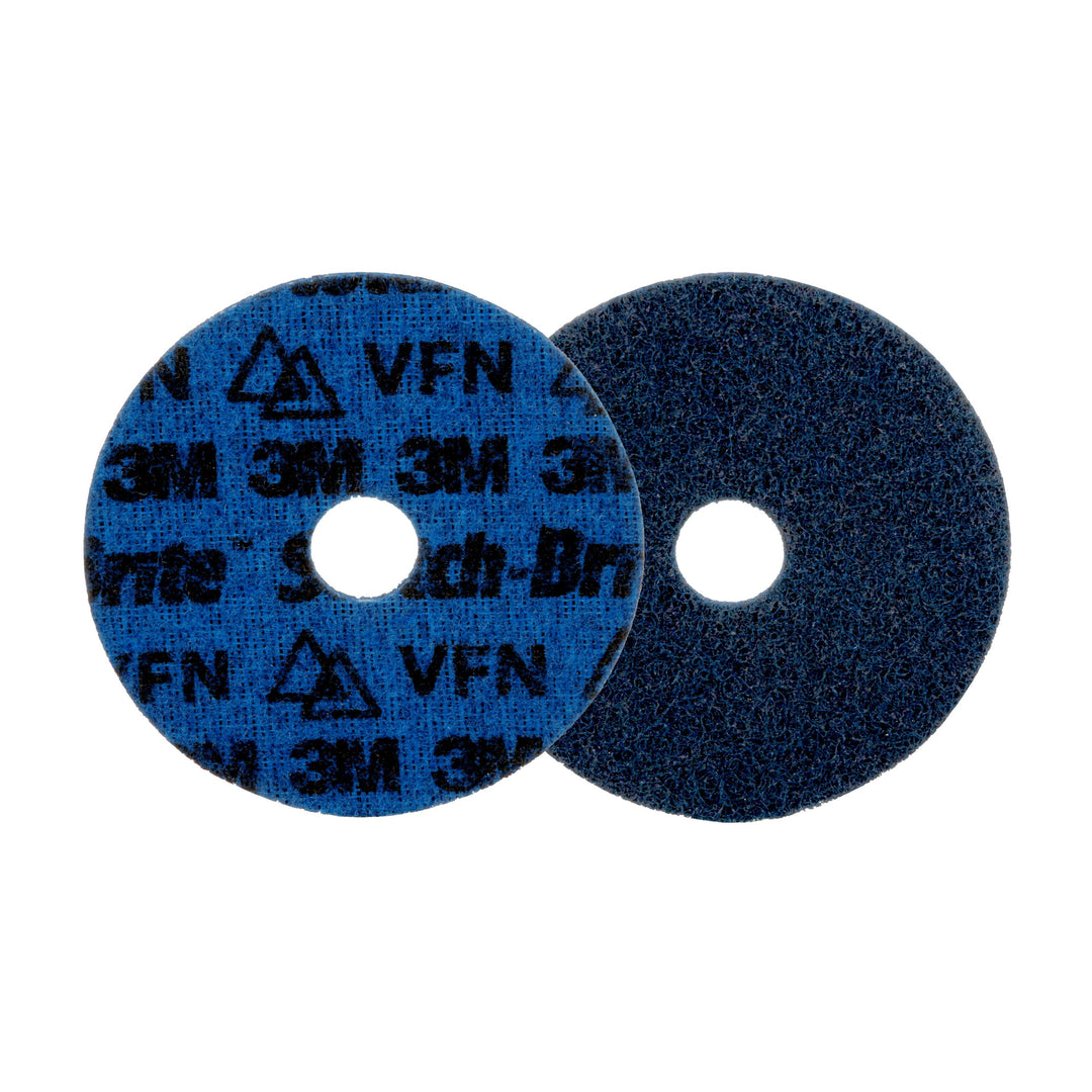 3M AB9226 Scotch-Brite Precision Surface Conditioning Disc PN-DH Very Fine 4-1/2 in x 7/8 in (114.3 mm x 22.225 mm) 50/Case 3M 7100263883