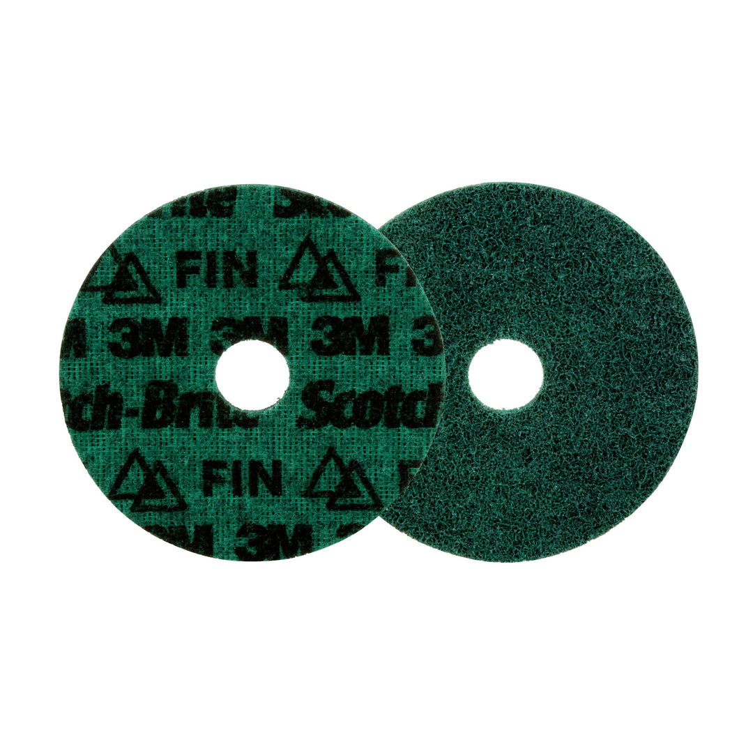 3M AB9225 Scotch-Brite Precision Surface Conditioning Disc PN-DH Fine 4-1/2 in x 7/8 in (114.3 mm x 22.225 mm) 50/Case 3M 7100263884
