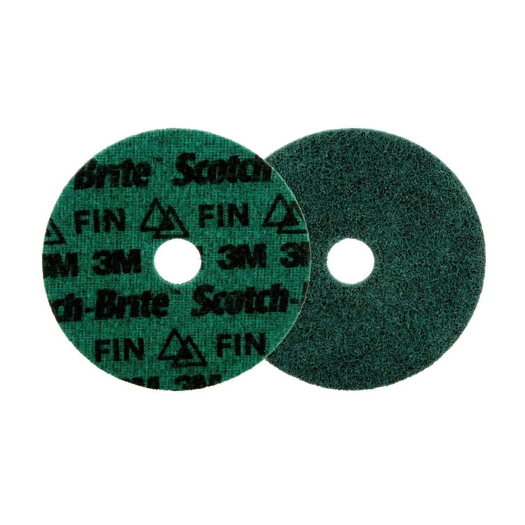 3M AB9220 Scotch-Brite Precision Surface Conditioning Disc PN-DH Fine 5 in x 7/8 in (127 mm x 22.225 mm) 50/Case 3M 7100263889