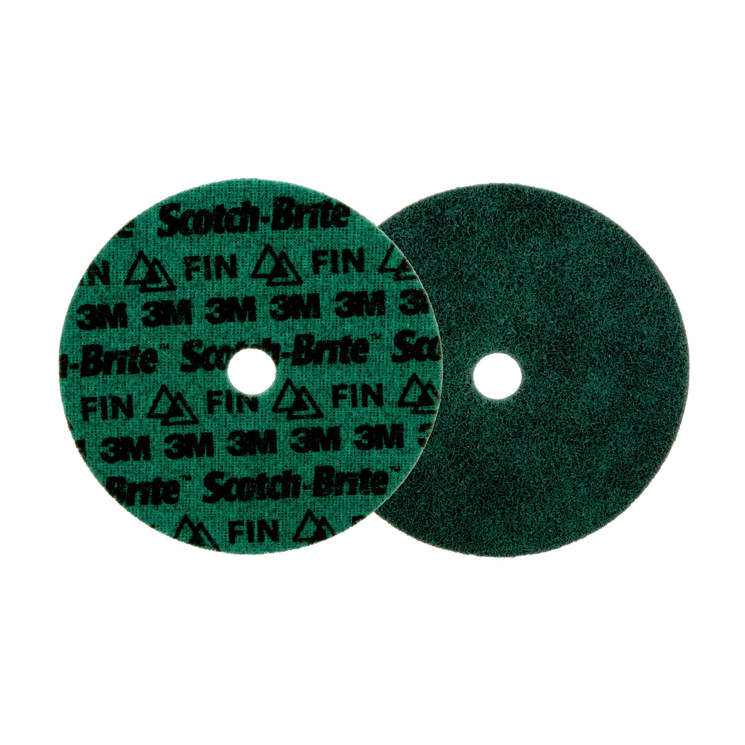 3M AB9214 Scotch-Brite Precision Surface Conditioning Disc PN-DH Fine 7 in x 7/8 in (177.8 mm x 22.225 mm) 25/Case 3M 7100263893