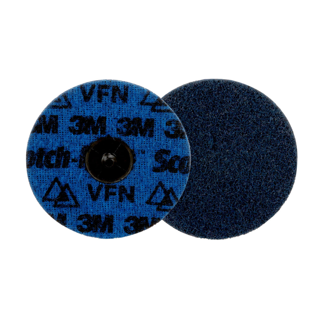 3M AB9283 Scotch-Brite Roloc Precision Surface Conditioning Disc PN-DR Very Fine TR 4 in (101.6 mm) 25/Inner 100/Case Dispenser Pack 3M 7100264199
