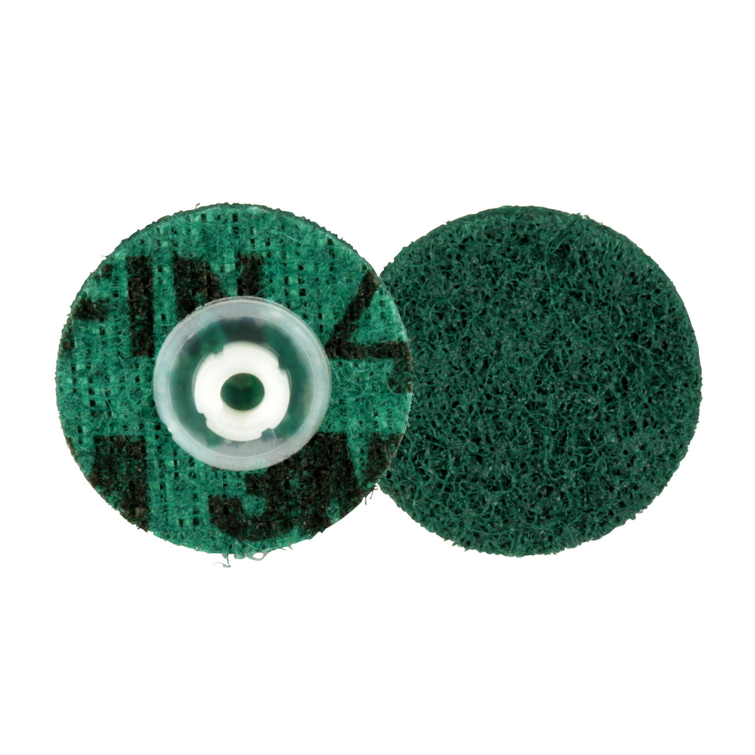 3M AB9200 Scotch-Brite Roloc Precision Surface Conditioning Disc PN-DS Fine TS 1-1/2 in (38.1 mm) 50/Inner 200/Case Dispenser Pack 3M 7100264201